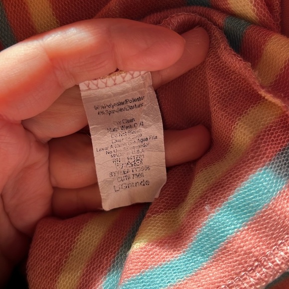 143 Story | Cotton Candy Stripe Top - Picture 6 of 6